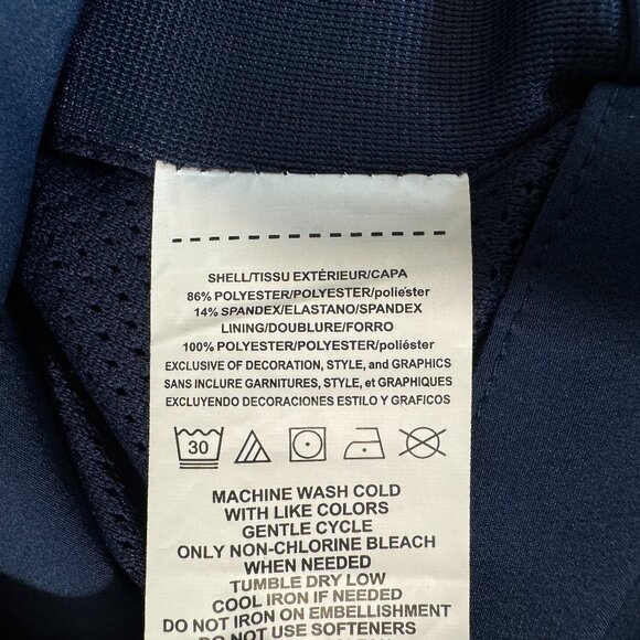 Fanatics Edmonton Oilers Hooded Jacket Blue Reflective Authentic Pro Hockey M - Picture 7 of 7